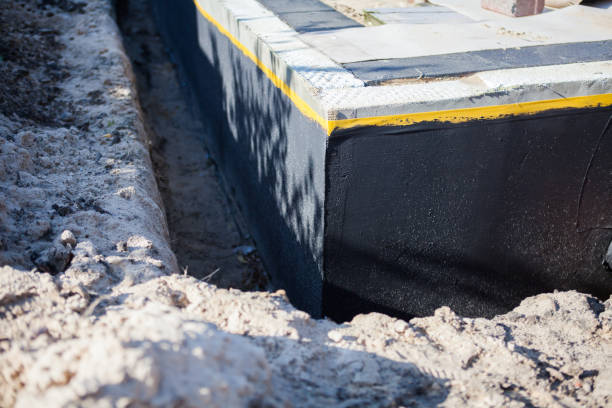 Residential Waterproofing installation at a Ridgeville Corners, OH home by SJ Waterproofing Pros